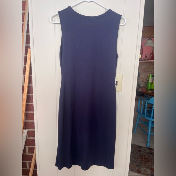 Ann Taylor Small Navy Blue Dress - Picture 3 of 3